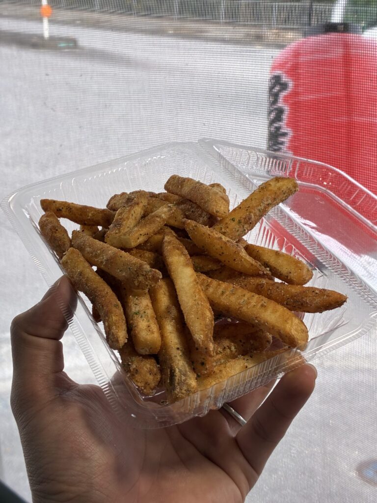 こだわりのポテト