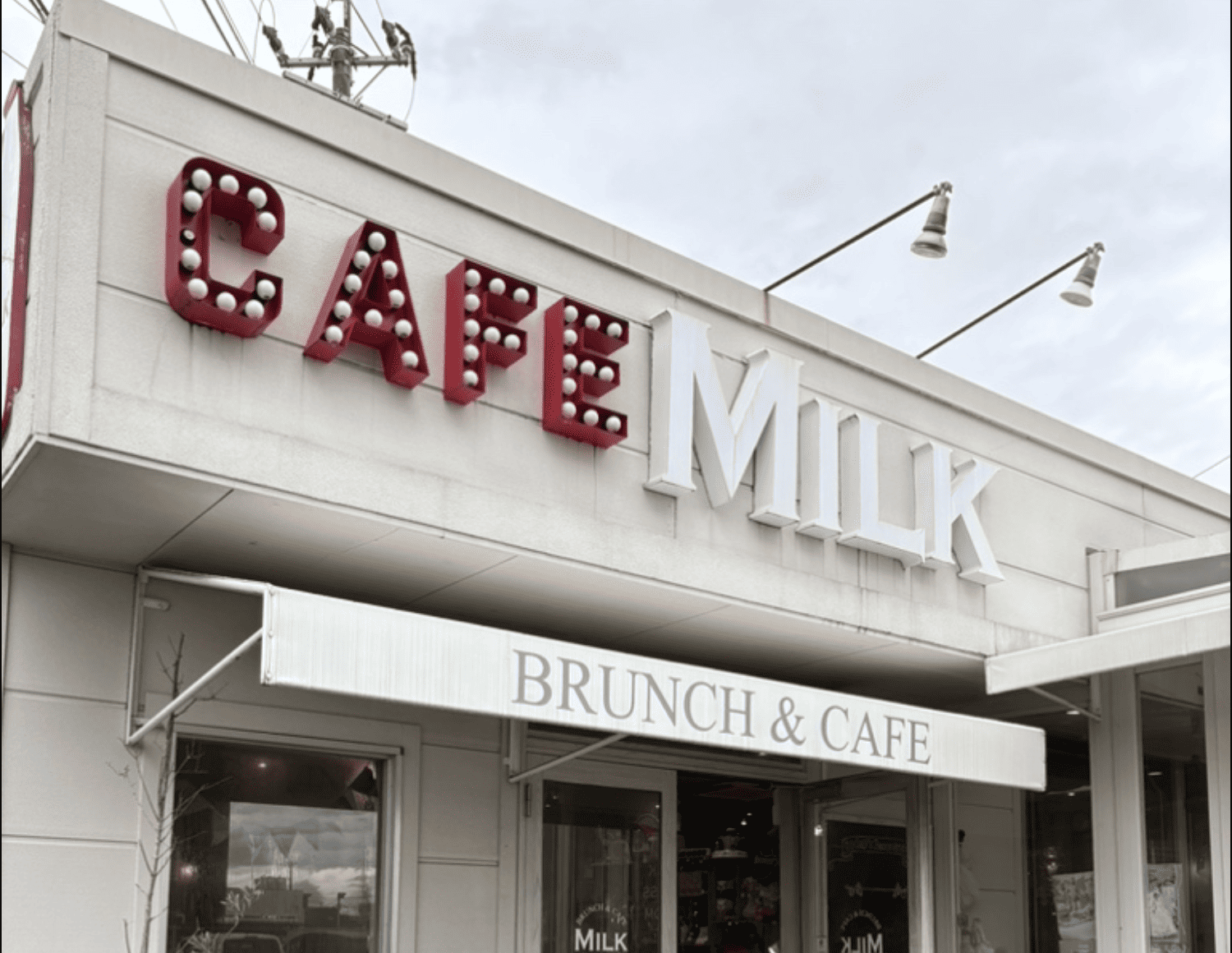 ブランチカフェ ミルク